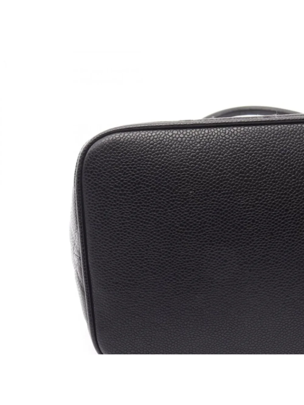 Chanel Tote Bag Reissue Black Caviar Leather